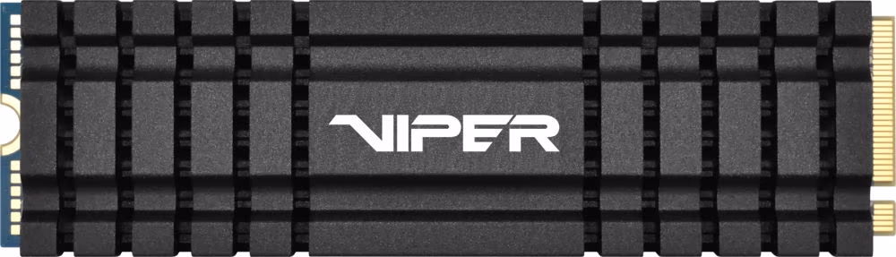 M.2 NVMe SSD 2.0TB VIPER (by Patriot) VPN110, w/Aluminum Heatshield, Interface: PCIe3.0 x4 / NVMe 1.3, M2 Type 2280 form factor, Sequential Read 3300 MB/s, Write 3000 MB/s, Read 500K IOPS, Random Write 500K IOPS, Thermal Throttling Technology, DRAM Cache  