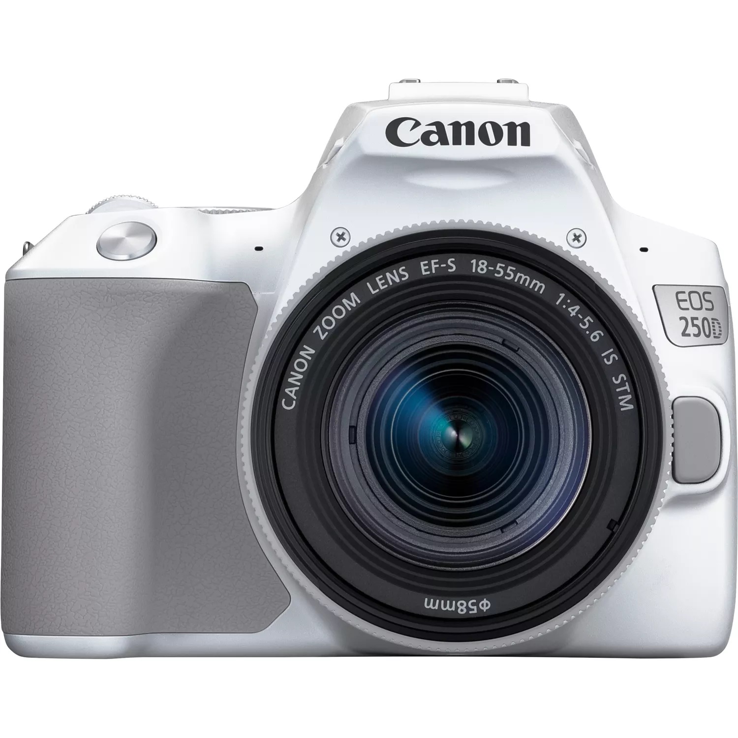 DSLR Camera CANON EOS 250D 18-55 f/3.5-5.6 IS STM White (3458C003) photo 1