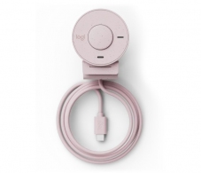 Веб-камера Logitech Brio 300 / 1080p / auto light correction / noise-reducing mic / USB-C / Rose thumbnav 6