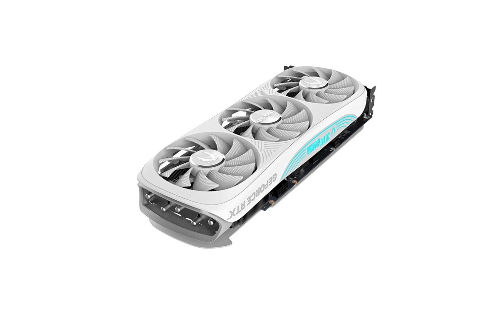 Видеокарта ZOTAC GeForce RTX 4070 Ti Trinity OC White Edition 12GB GDDR6X / 12GB / GDDR6X / 192bit photo 4
