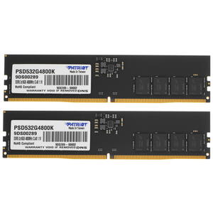 Оперативная память PATRIOT Signature Line  DDR5-4800 32GB (Kit of 2x16GB) photo 1