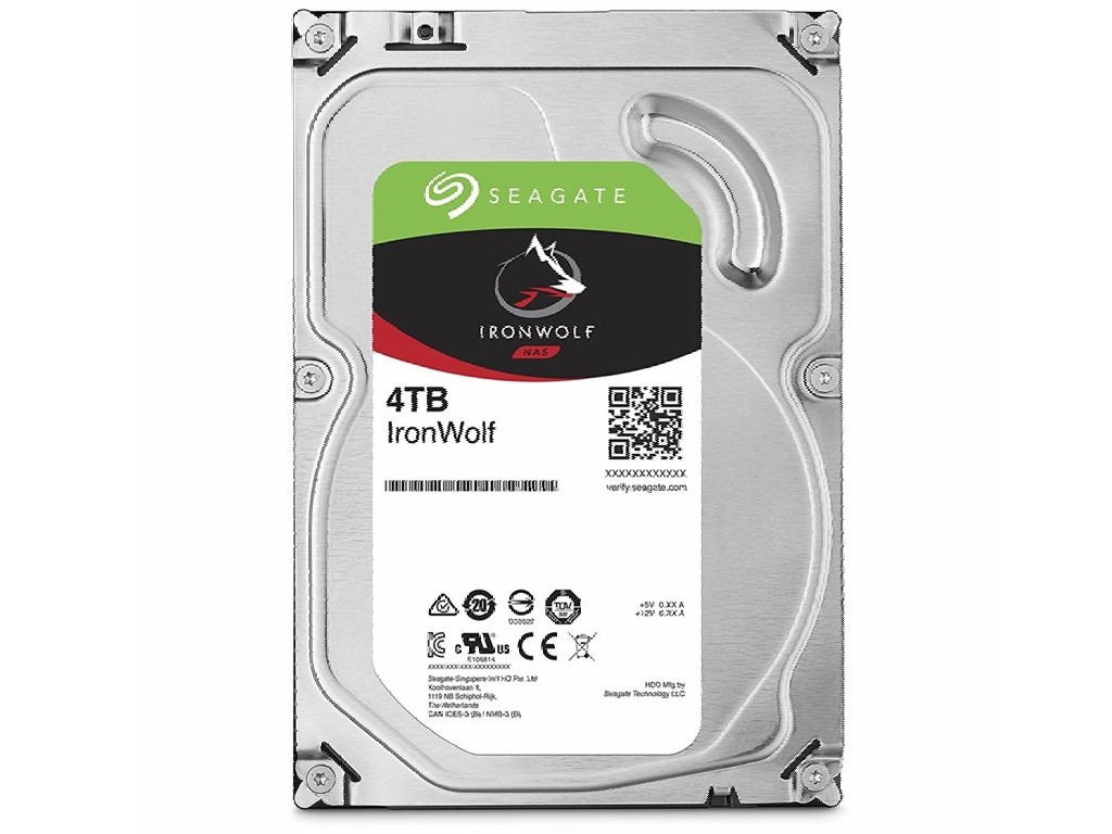 3.5” HDD 4.0TB  Seagate ST4000NE001  IronWolf™ PRO Enterprise NAS, 7200rpm, 128MB, SATAIII, FR photo 1