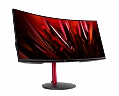 34.0" Monitor Gaming ACER XZ342CU [UM.CX2EE.P17] / 4K / Curved / 1ms / 165Hz / Black/Red thumbnav 2