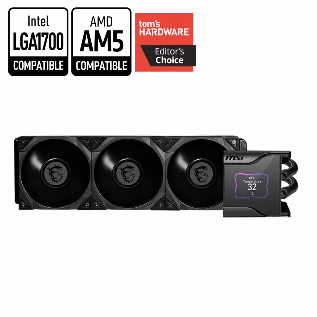 Жидкостный Кулер MSI MEG CORELIQUID S360/ Universal/ 56.2 CFM 