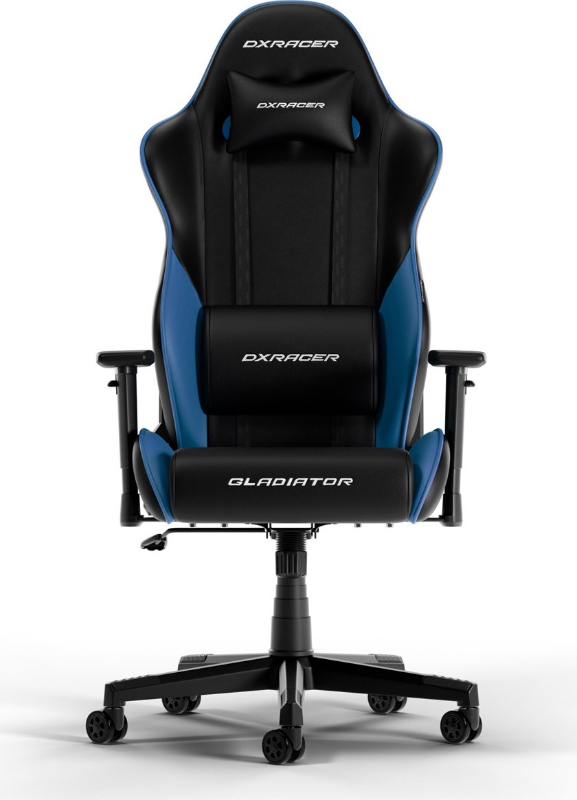 Fotoliu Gaming DXRacer GLADIATOR-23-L / 150kg / 180-200cm / Black/Blue photo 1