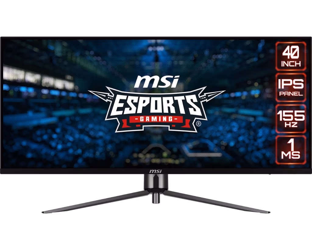 40.0” Игровой монитор MSI MAG401QR/ UWQHD/ 21:9/ 1ms/ 155Hz/ Black 