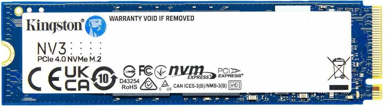 M.2 NVMe SSD Kingston NV3 4.0TB (SNV3S/4000G) photo 2