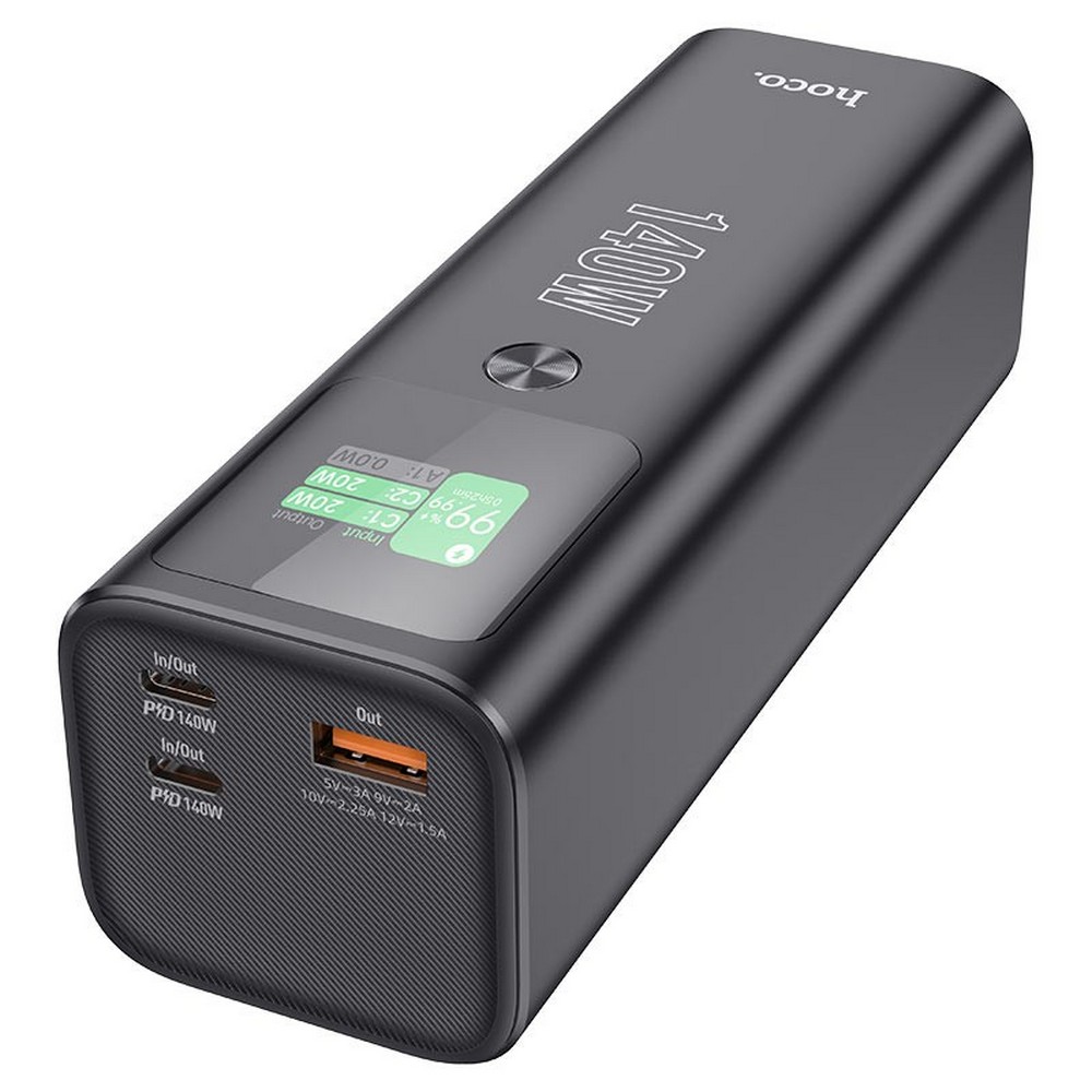Портативный аккумулятор HOCO Q17 Electric/ 140W / 25000mAh / Black photo 3