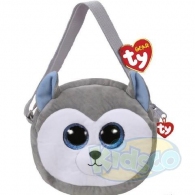 TY TY95107 Tg Slush - Husky 15cm (Shoulder Bag) thumbnav 1