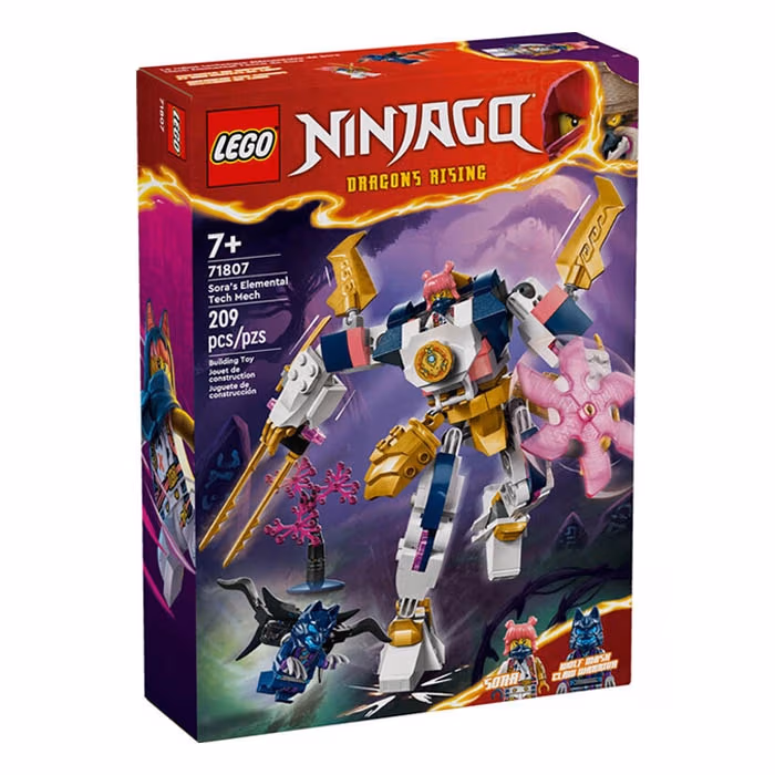 Lego Ninjago Механик Соры Elemental Tech 71807