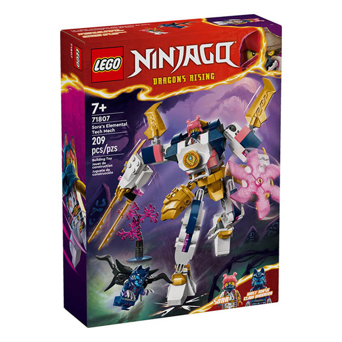 Lego Ninjago Механик Соры Elemental Tech 71807 photo 1
