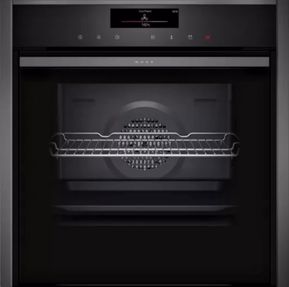 Cuptor electric incorp. cu aburi Neff B48FT68G0, Graphite-Grey 