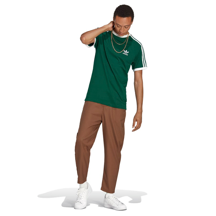 Tricou bărbătesc Adidas 3-STRIPES TEE 2XL Verde photo 4