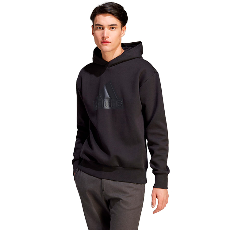 Hanorac pt bărbați Adidas M FI BOS HD XS Negru photo 2