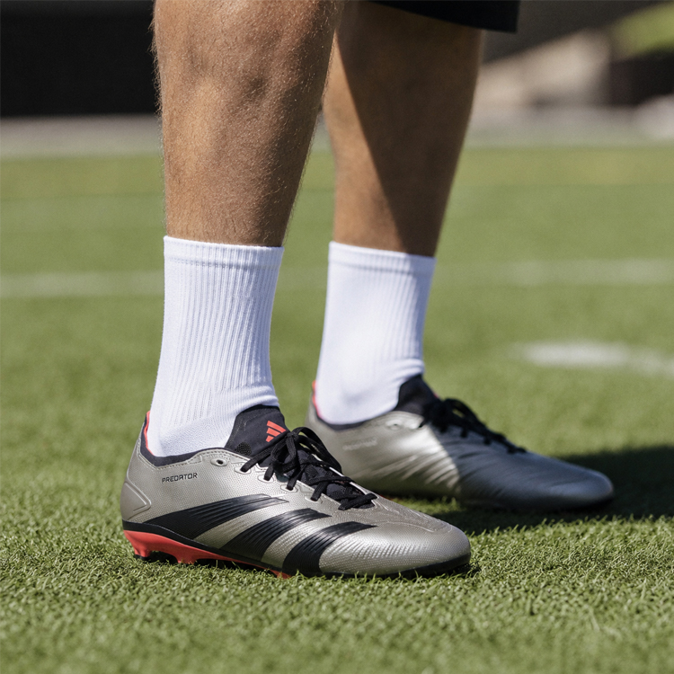 Ghete pentu fotbal Adidas PREDATOR LEAGUE FG pt Barbati / 39.5 / Gri photo 5