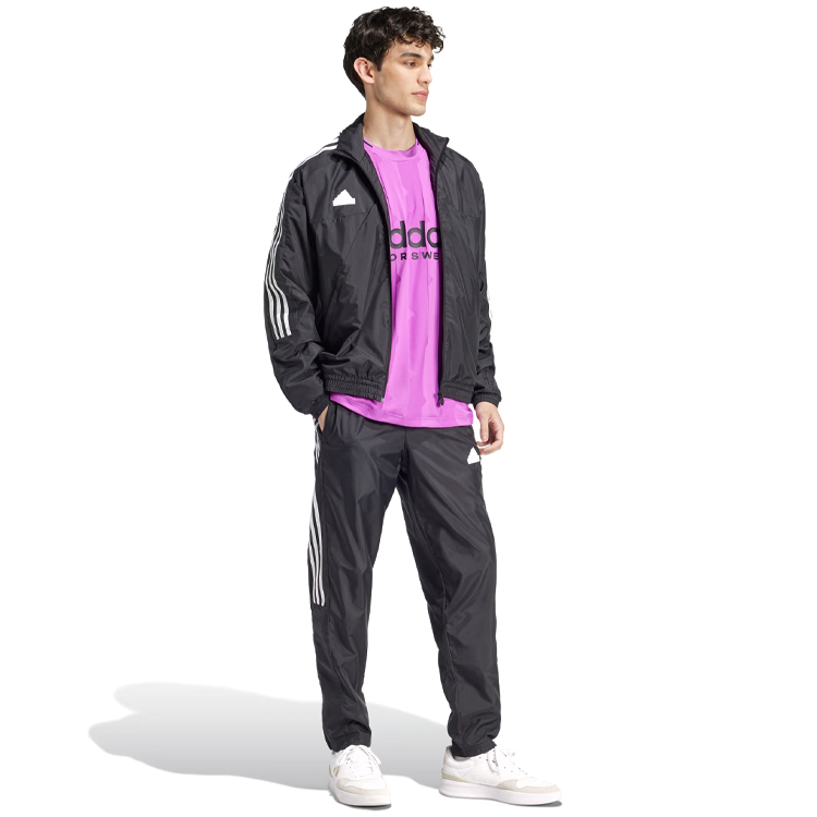 Мужская Толстовка Adidas M TIRO WVN TT XS Черный photo 2