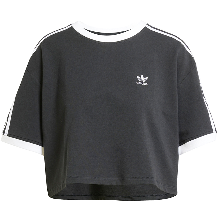 Tricou Adidas 3S LOOSE CROP T XXS Negru Femei photo 3