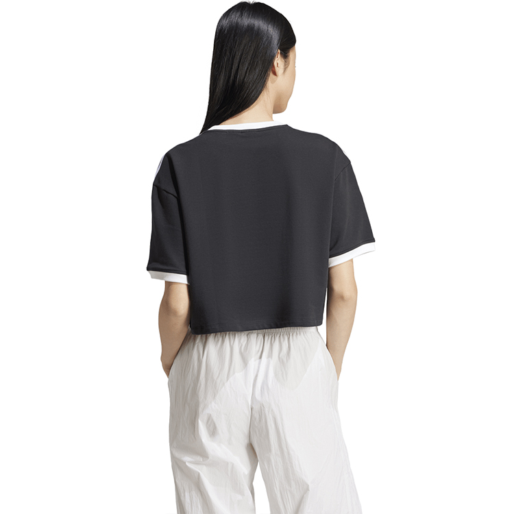Tricou Adidas 3S LOOSE CROP T XXS Negru Femei photo 5