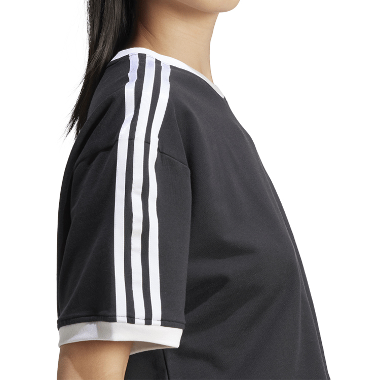 Tricou Adidas 3S LOOSE CROP T XXS Negru Femei photo 6