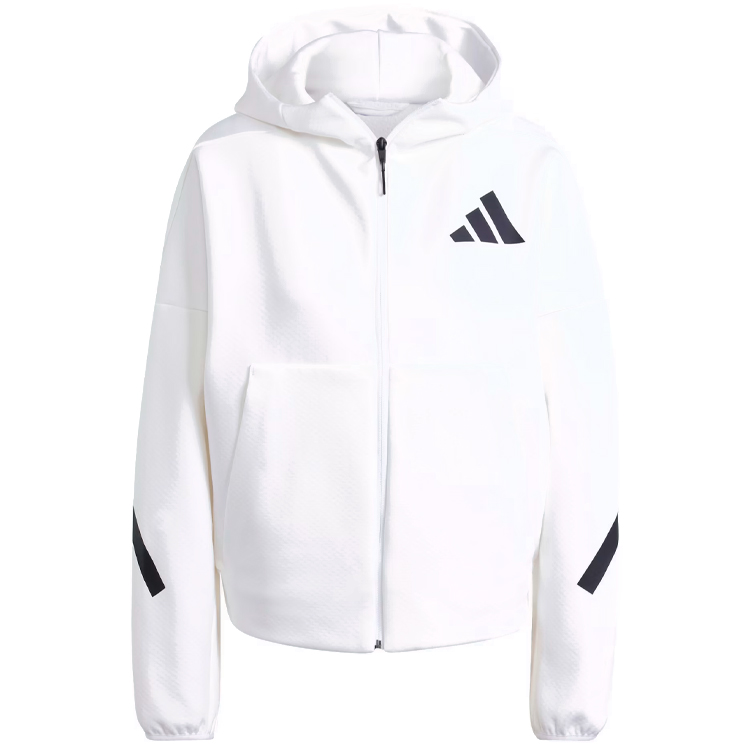 Hanorac Adidas W Z.N.E. FZ XXS Alb Femei photo 4