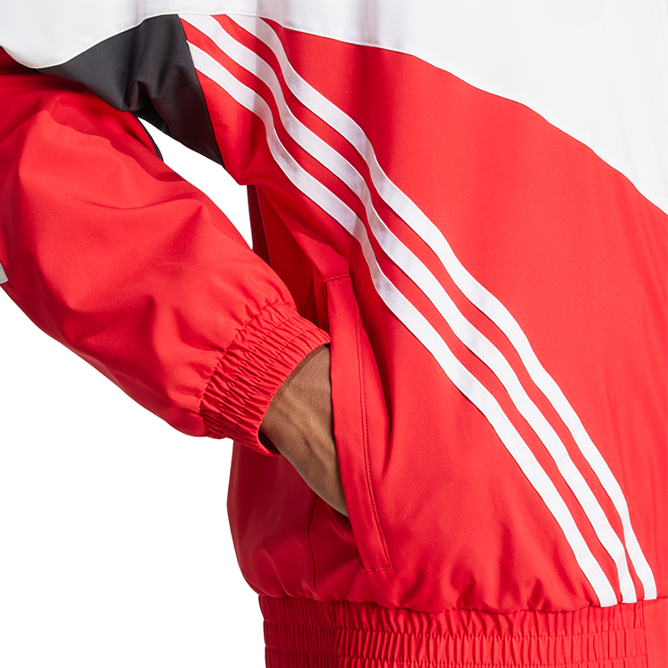 Hanorac pt bărbați Adidas WARM-UP TT S Rosu photo 5