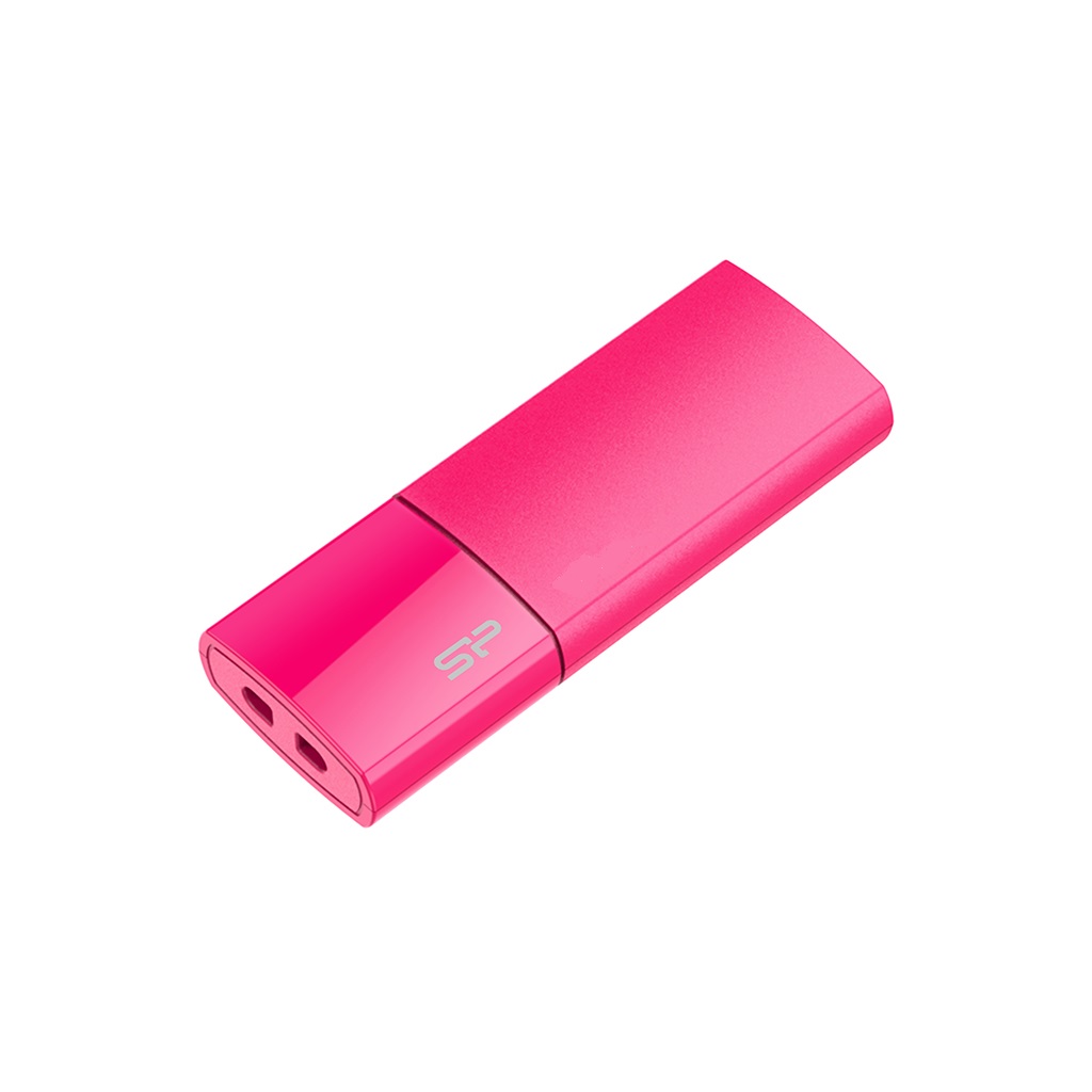 32GB USB3.0 Silicon Power Blaze B05 Pink, Intelligent design of retractable USB connector(Read 45 MByte/s, Write 20 MByte/s) photo 1
