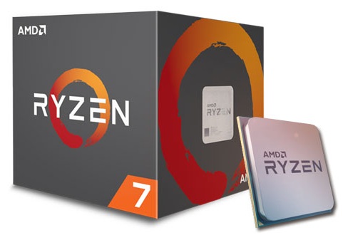 AMD Ryzen 7 1800X, Socket AM4, 3.6-4.0GHz (8C/16T), 4MB L2 + 16MB L3 Cache, No Integrated GPU, 14nm 95W, Unlocked, Bulk with Wraith Max cooler photo 1