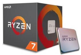 AMD Ryzen 7 1800X, Socket AM4, 3.6-4.0GHz (8C/16T), 4MB L2 + 16MB L3 Cache, No Integrated GPU, 14nm 95W, Unlocked, Bulk with Wraith Max cooler thumbnav 1