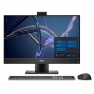 All-in-One PC - 23.8" DELL OptiPlex 5400 FHD IPS Non-Touch AG (Intel Core i5-12500T, 16GB (1X16GB) DDR4, M.2 512GB PCIe NVMe 2230 SSD, noODD, CR, Integrated graphics, WiFi 6E AX211 2x2 (Gig+)+ BT5.2, TPM, FHD Cam, Wireless Keyboard and Mouse - KM5221W, H thumbnav 1