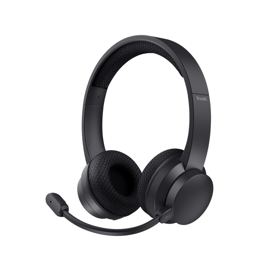 Casti wireless Trust AYDA / Bluetooth / Black photo 1 Casti wireless Trust AYDA / Bluetooth / Black photo 1