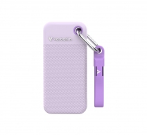 1TB Портативный SSD Verbatim Pocket, Purple with 2 Rubber Sleeves (White & Purple),1000 MB/s thumbnav 2