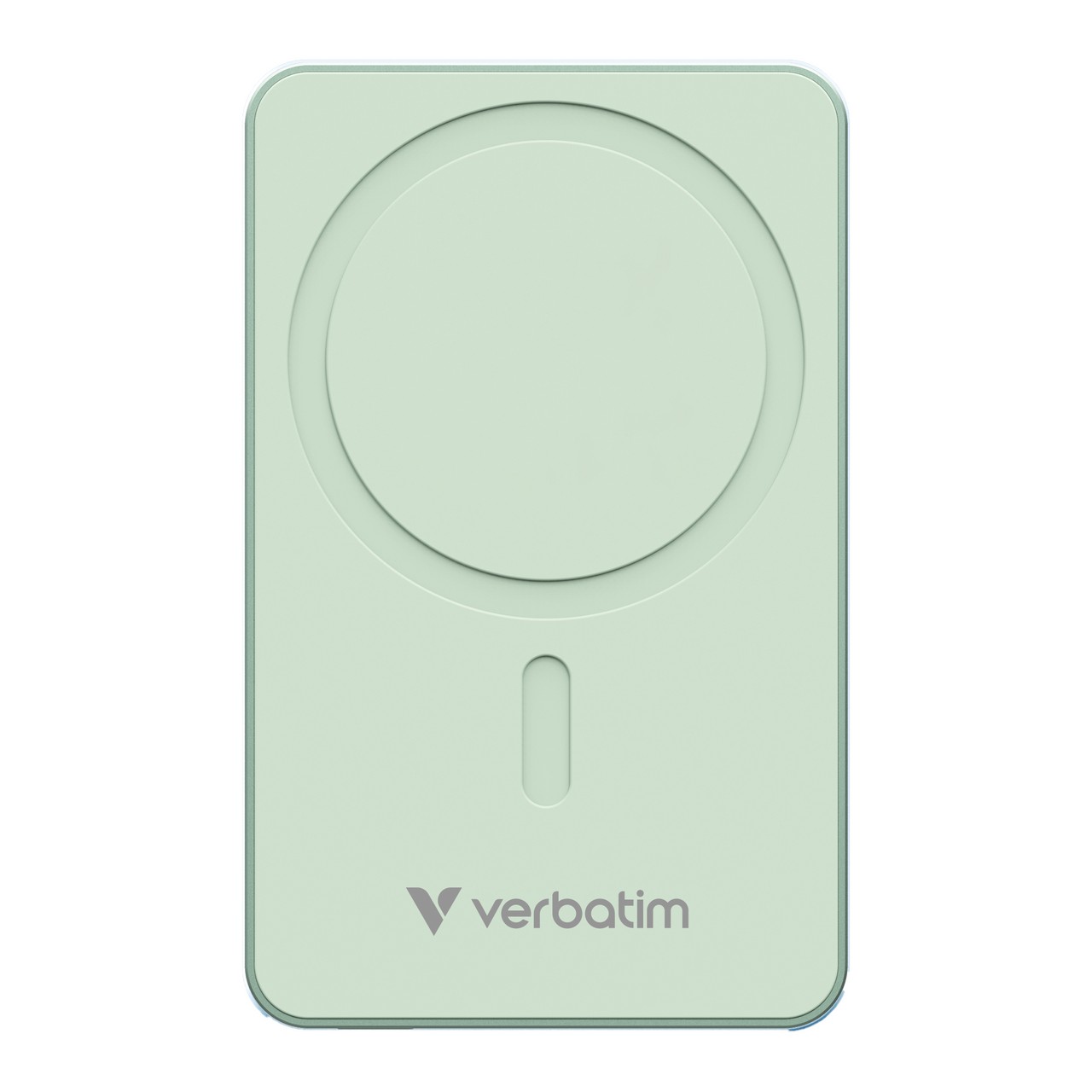 Магнитный беспроводной пауэрбанк Verbatim Charge'n'Go Essentials / 5000 mAh / Green photo 2