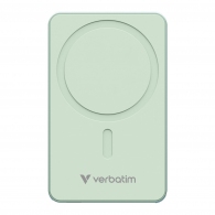 Магнитный беспроводной пауэрбанк Verbatim Charge'n'Go Essentials / 5000 mAh / Green thumbnav 2