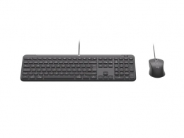 Клавиатура и мышка Logitech MK620, Graphite thumbnav 2