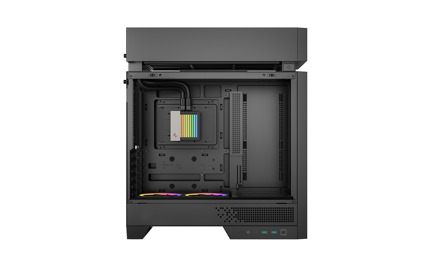 Корпус DEEPCOOL CL6600 / w/oPSU / Side panel / 2x120mm / ATX photo 4