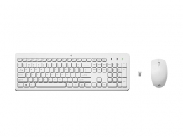 Беспроводная Клавиатура и мышка HP 230, White thumbnav 1