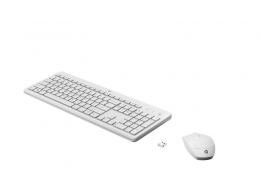 Беспроводная Клавиатура и мышка HP 230, White thumbnav 2