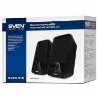 Boxe SVEN 312 / 2.0 / 4W RMS / USB power supply / Black thumbnav 2