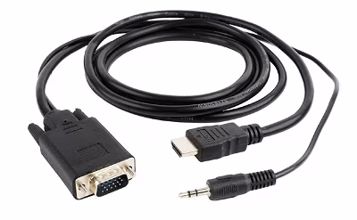 Адаптер Gembird  A-HDMI-VGA-03-6, HDMI to VGA 