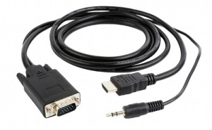 Адаптер Gembird  A-HDMI-VGA-03-6, HDMI to VGA thumbnav 1