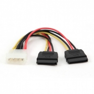 SATA Power Cable - 0.15m - Cablexpert CC-SATA-PSY, 150mm, 2  SATA Power thumbnav 1