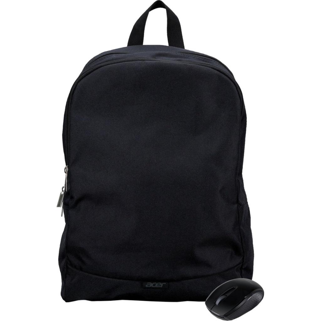 15” NB Backpack  ACER and Mouse - STARTER KIT 15.6” ABG950  Backpack black and Wireless mouse black photo 3