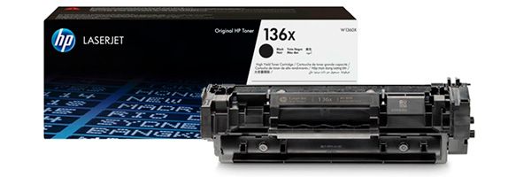 HP 136X (W1360X) Black Cartridge for HP LJ 211, M212, M236, 2600 p. photo 2