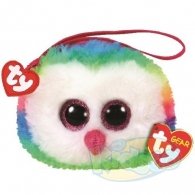 TY TY95201 Tg Owen - Multicolor Owl 10cm (Wristlet) thumbnav 1
