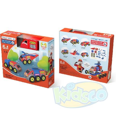 Magneticus constructor "Auto pompieri" photo 1