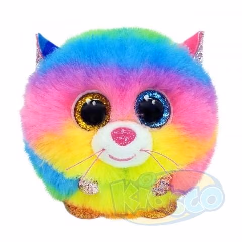 TY TY42520 Ty Puffies Gizmo - Rainbow Cat 8cm