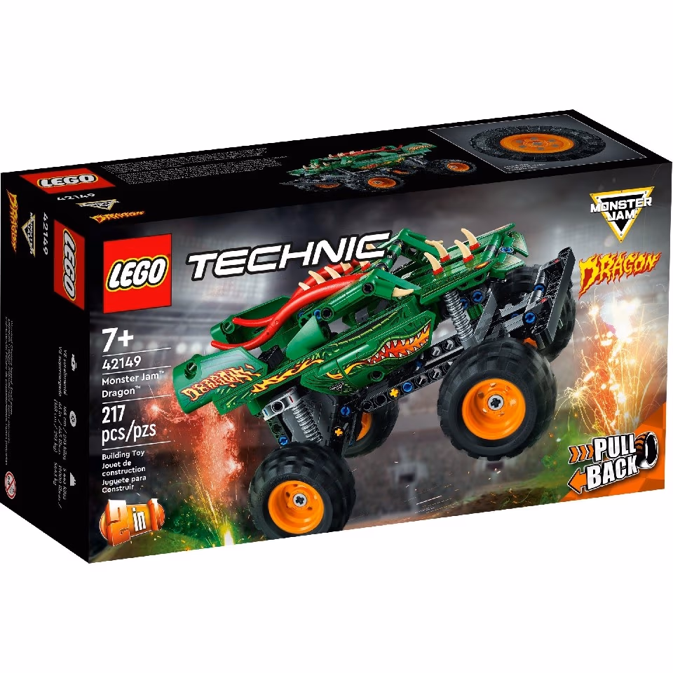 Lego Technic 42149 Monster Jam Dragon