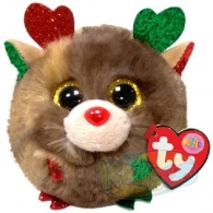 TY TY42517 Ty Puffies Fudge - Reindeer 8cm thumbnav 1