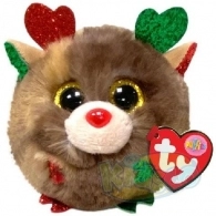 TY TY42517 Ty Puffies Fudge - Reindeer 8cm