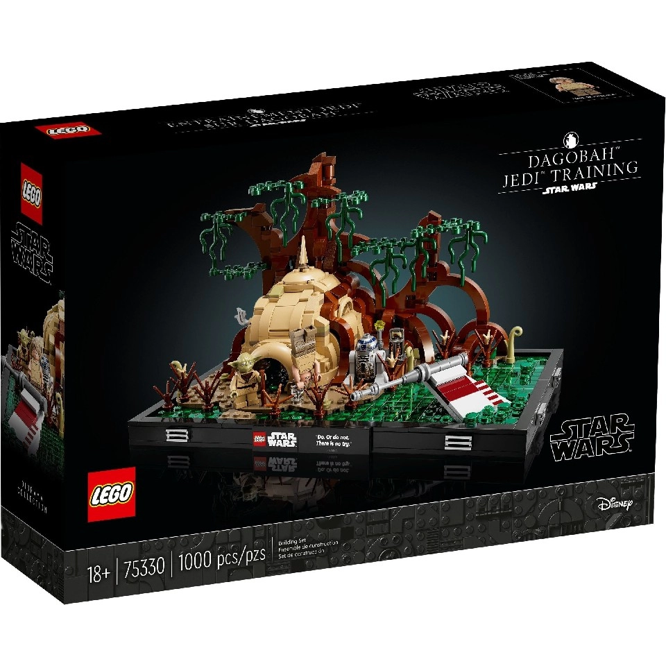 Lego Star Wars 75330 Dagobah Jedi Training Diorama